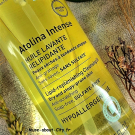 Swatch de Cecilie : Huile Lavante Relipidante Atolina de Dermina, Dermina