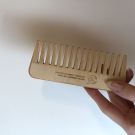 Swatch de morfalle : Peigne démêloir, The Body Shop