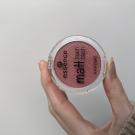 Swatch de morfalle : Matt Touch Blush, Essence