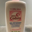 Swatch de sanyuss : GEL SANS SAVON DOUCEUR corps et cheveux, Bébé CADUM
