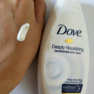 Swatch de Agnes15 : Bain de Beauté Crème Hydratante, Dove