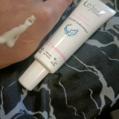 Swatch de Karinebeautetest : LMBIO fluide hydratant, LM Cosmetic International