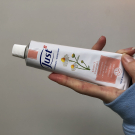 Swatch de morfalle : Crème pour les mains, Just en France