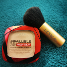 Swatch de Bigoud'IN : Fond de teint infaillible 24 H fresh wear, L'Oréal Paris