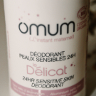 Swatch de NesliArs : LE DÉODORANT LE DÉLICAT D'OMUM : 80 SOINS À TESTER !, Omum