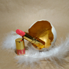 Swatch de skin_carebeaute : Rouge Volupté Shine, Yves Saint Laurent