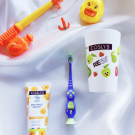 Swatch de Angeliquetesteuse : Dentifrice enfant à la pêche 7 - 12 ans, Coslys