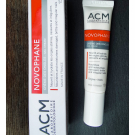 Swatch de MlleAnnaelle : Novophane crème des ongles, Laboratoire Dermatologique ACM