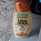 Swatch de Tofvi : Shampooing Reconstituant Trésors de Miel, Garnier