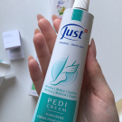 Swatch de morfalle : Crème pour les pieds, Just en France