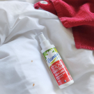 Swatch de Angeliquetesteuse : Détachant tâches colorées, Etamine du Lys