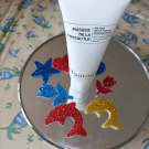 Swatch de Paillettes cosmiques : Masque repulpant et redensifiant, Algologie