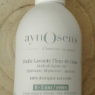 Swatch de Dreamy : Huile lavante Fleur de coton, Aynosens