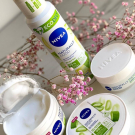 Swatch de beautyjstyle : Nivea naturally good, Nivea