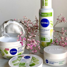 Swatch de beautyjstyle : Nivea naturally good, Nivea