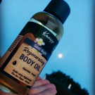 Swatch de mumlife_enjoy : Huile corps Good Night, Kneipp