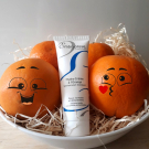 Swatch de Valbry : Crème Hydratante à l'Orange, Embryolisse