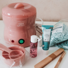 Swatch de NesliArs : Kit d'épilation complet Happy Waxing, Perron rigot