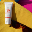 Swatch de vanille65 : Crème Solaire, Sarmance