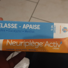 Swatch de Omaimaelkhairi : Crème Neuriplège Activ', Laboratoire TRADIPHAR