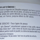 Swatch de flfl90 : Crème de douche Pur Lait d'Ânesse - Plants, Nature & Découvertes