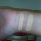 Swatch de Erna Medic : Instant Anti Age l'Effaceur Yeux, Maybelline New York