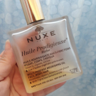 Swatch de Valbry : Huile Prodigieuse - Huile Sèche multi-fonctions, Nuxe