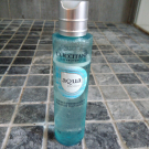 Swatch de skincarebeaute5 : Soin hydratant - Essence d'Hydratation Aqua Réotier, L'Occitane