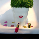 Swatch de skincarebeaute5 : Flower Balm - Baume pour les lèvres, Winky Lux