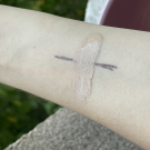 Swatch de heyliblou : #FauxFilter - Fond de Teint Crème Haute Couvrance, Huda Beauty