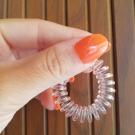 Swatch de Mon_Quotidien_Malin : Invisibobble Élastique Cheveux Invisible, Invisibobble