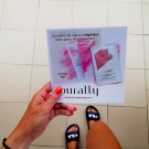 Swatch de Mon_Quotidien_Malin : Crème et masque de nuit anti pollution, Purally