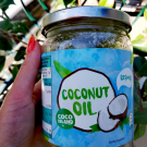 Swatch de Mon_Quotidien_Malin : Huile de coco Be Pure, Bee Cee