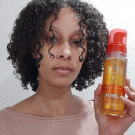 Swatch de SanKwa : Mousse styling Creme of Nature, Creme of Nature