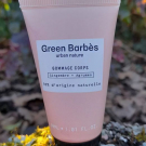 Swatch de Moraei : Gingembre & agrumes, Green Barbès