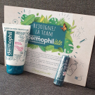 Swatch de meyssaham2015 : Crème Mains Réparation Forte et Stick Lèvres abîmées certifiés BIO, Dermophil