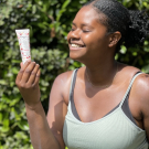 Swatch de noemievht : Charlotte bio - Ma crème visage BIO / Hydratante & Lumière, Marque mystère