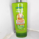 Swatch de Douceurapaillettes : Après shampoing vitamines & force, Garnier Fructis