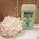 Swatch de Sofifi62 : Douche Crème Extra Doux Lait D'amande Douce, Le Petit Marseillais