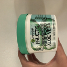 Swatch de Danou tests et concours : Hair Food Masque Hydratant Aloe Vera, Garnier Fructis