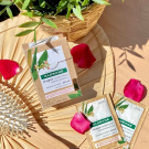 Swatch de Nyimi : Masque poudre traitant pellicules persistantes, Klorane