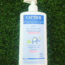 Swatch de mumlife_enjoy : Lait de toilette bébé visage & corps, Cattier