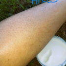 Swatch de cecileluigi : Baume karité à la rose de Damas, Emma Noël