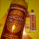 Swatch de audreylegroz : SHAMPOING SANS SULFATE - HUILE D'ARGAN DU MAROC SOIN, Creme of Nature