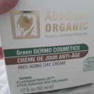 Swatch de Tofvi : Creme de jour anti-age, Organics