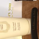 Swatch de skincarebeaute5 : Lait corps a la fleur d'oranger, La Sultane de Saba