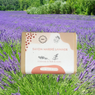 Swatch de carine44 : Savon marbré lavande, MALEY