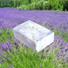 Swatch de carine44 : Savon marbré lavande, MALEY