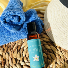 Swatch de Mostabledi : Huile corps monoï, Lueur du Sud