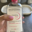 Swatch de Glycine : Créaline H2O Solution Micellaire Démaquillante, Bioderma